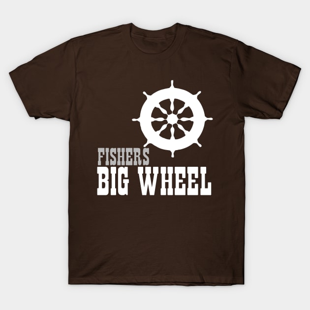 Fishers Big Wheel T-Shirt by carcinojen